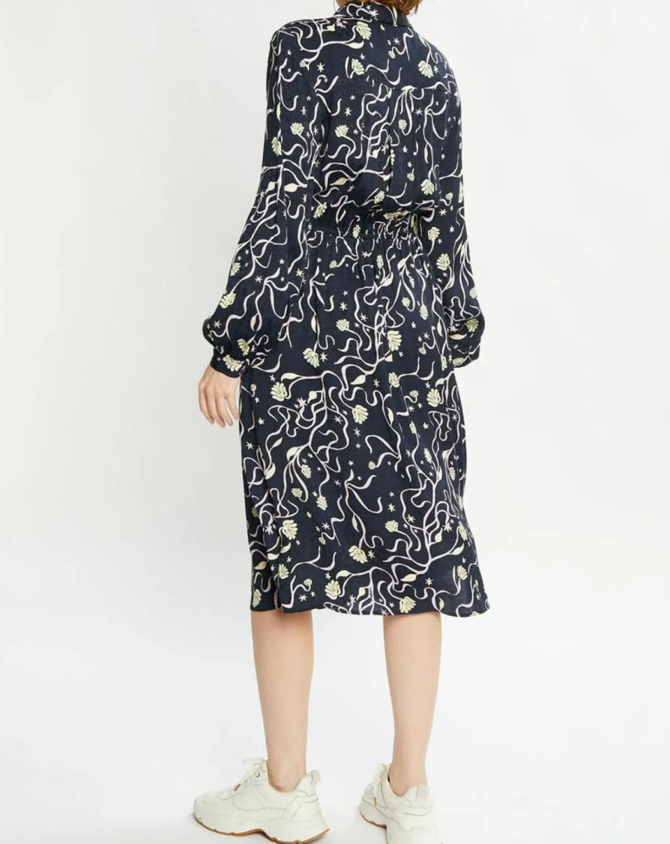 Femme Scotch & Soda Robe Chemise Cosmos bleu nuit/violet