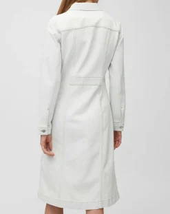 Outlet Marc O'Polo Robe chemise en Jean cintrée bleu clair