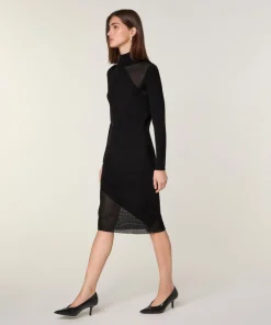 Femme Rodier Robe Chérie en Laine mélangé noire