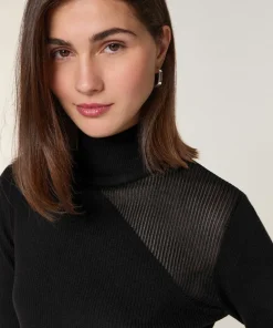 Femme Rodier Robe Chérie en Laine mélangé noire