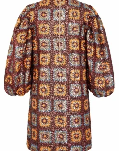 New Manoush Robe courte Crochet Paillette chocolat