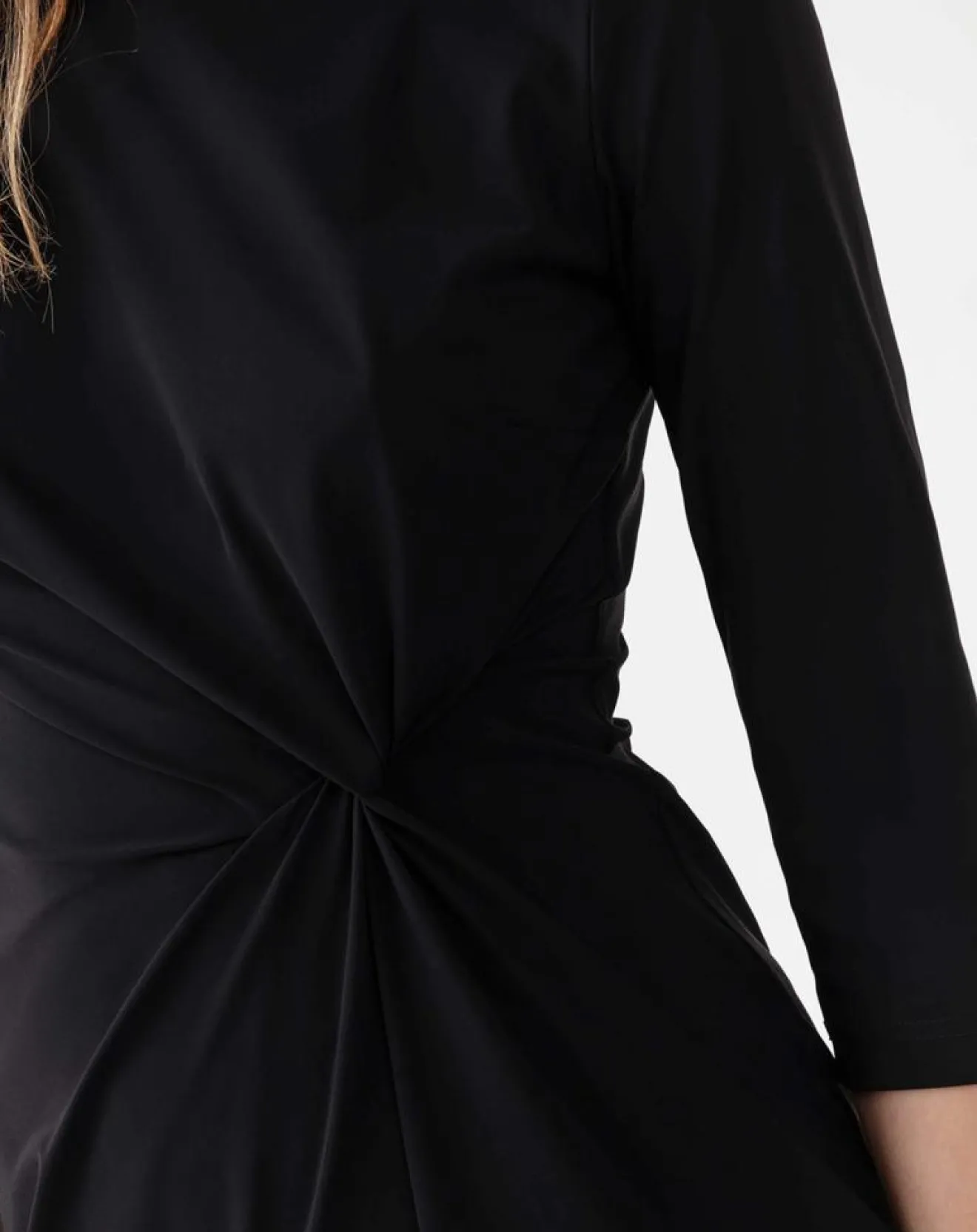 Femme Indies Robe Courte Gisele noire