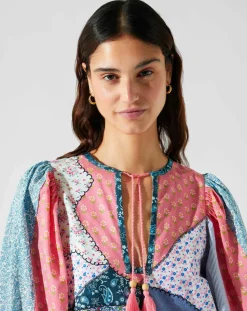 Femme Manoush Robe courte patchwork