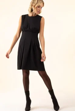 Bleu Blanc Rouge Robe Dhelia noir