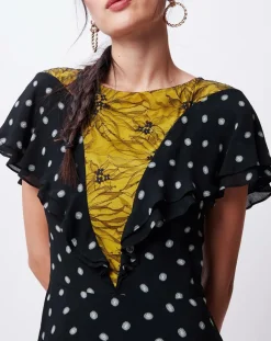 Outlet John Galliano Robe Elise noire