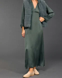 Hot Lauren Vidal Robe Eliza verte