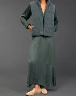 Hot Lauren Vidal Robe Eliza verte