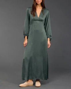 Hot Lauren Vidal Robe Eliza verte