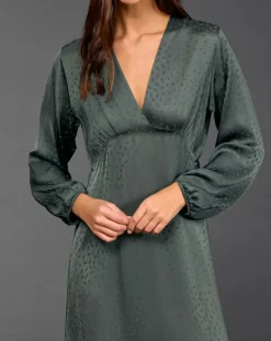 Hot Lauren Vidal Robe Eliza verte