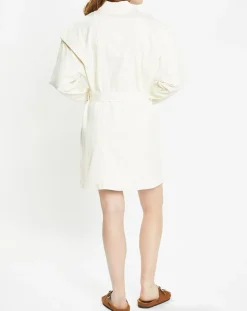 Best Galeries Lafayette Robe en Denim Patti écrue