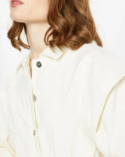 Best Galeries Lafayette Robe en Denim Patti écrue