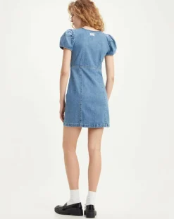 Femme Levi's® Robe en jean courte Erin 90's bleue