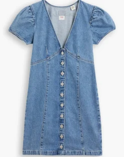 Femme Levi's® Robe en jean courte Erin 90's bleue