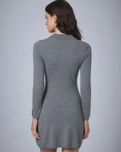 Outlet Manoush Robe en Laine mélangée BCBG grise