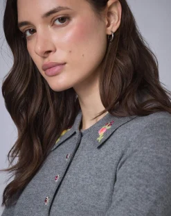 Outlet Manoush Robe en Laine mélangée BCBG grise