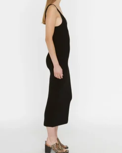 Femme Zapa Robe en maille Remir noire