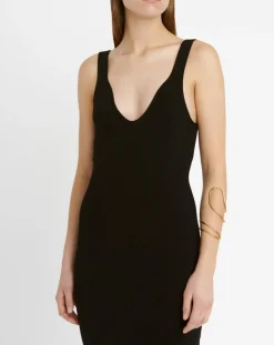 Femme Zapa Robe en maille Remir noire
