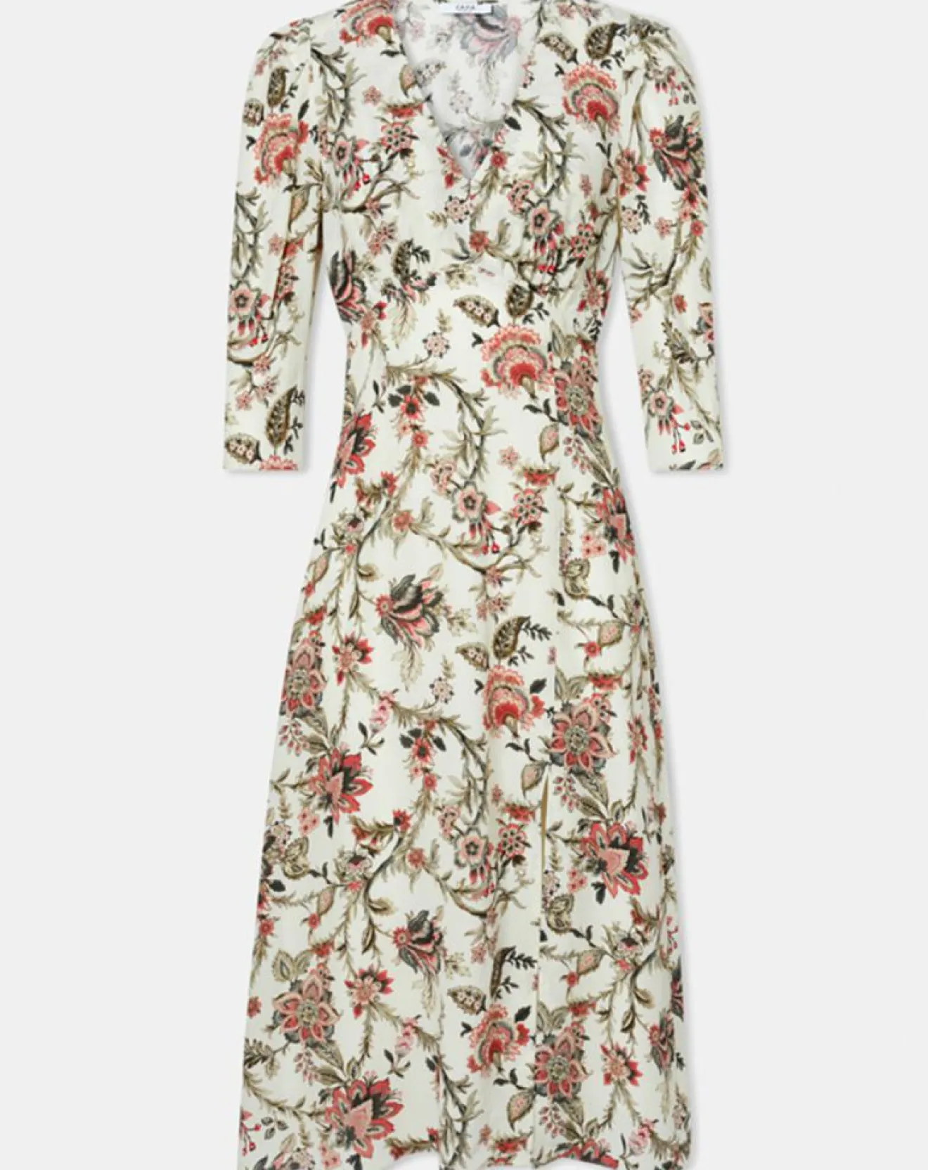 Zapa Robe en Soie mélangée Roanita imprimée