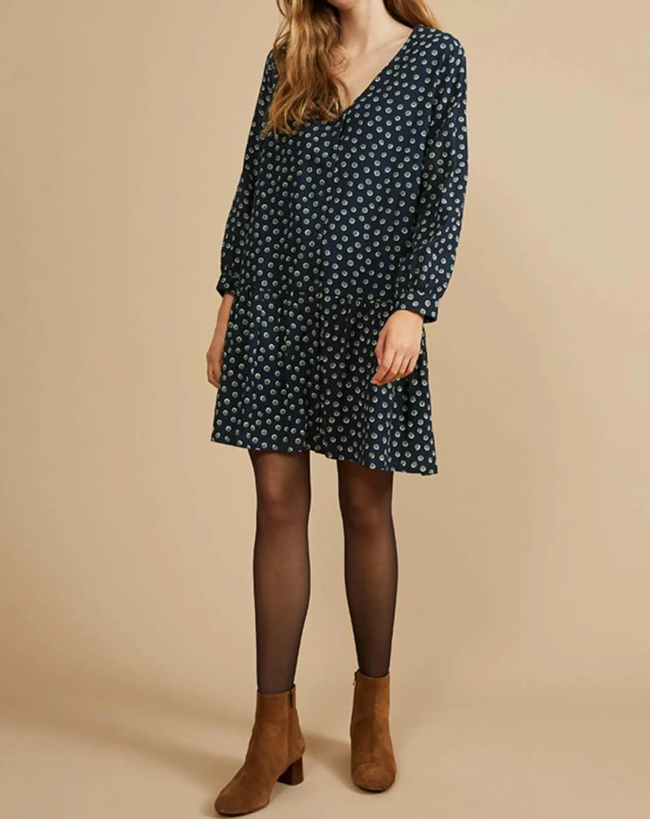 Sale Harris Wilson Robe en Twill Ema thym