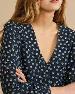 Sale Harris Wilson Robe en Twill Ema thym