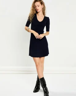 Femme La Petite Etoile Robe Evaelle marine