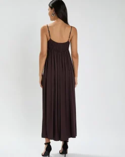 Hot Lauren Vidal Robe Fizz raisin