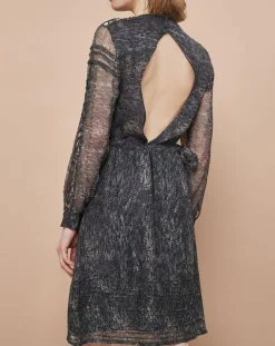 Femme Mare di Latte Robe Frances granit encre