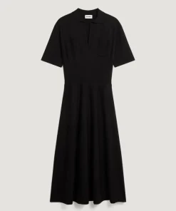 Femme Rodier Robe Freesia en Laine mélangé noire