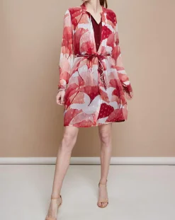 Femme Mare di Latte Robe Gabrielle Pistil rouge