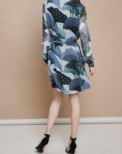 Femme Mare di Latte Robe Gabrielle Pistil verte