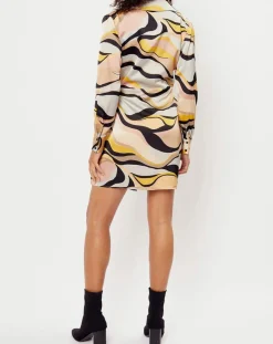 Femme See u Soon Robe imprimée Margot grise