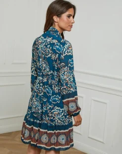 Sale Alice & Charlotte Robe imprimée mi-longue Charlie canard