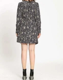 Hot See u Soon Robe imprimée Sarah bleue