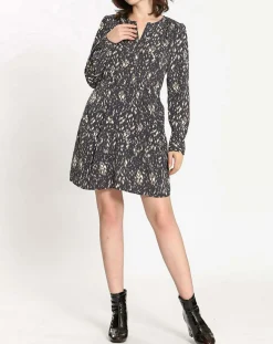 Hot See u Soon Robe imprimée Sarah bleue