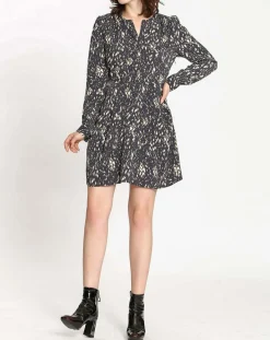 Hot See u Soon Robe imprimée Sarah bleue