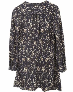 Hot See u Soon Robe imprimée Sarah bleue