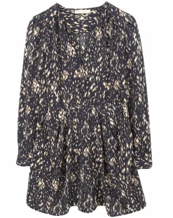 Hot See u Soon Robe imprimée Sarah bleue