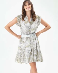 New Indies Robe Inu cachemire argente