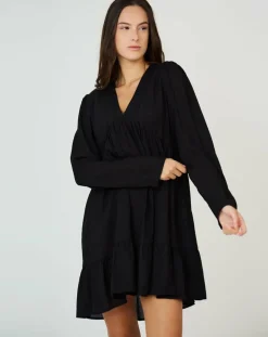 Femme See u Soon Robe Jade noire