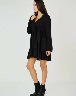 Femme See u Soon Robe Jade noire