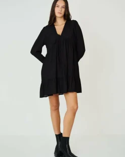 Femme See u Soon Robe Jade noire