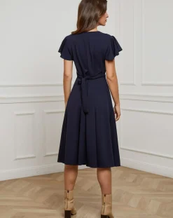 Alice & Charlotte Robe Judith marine