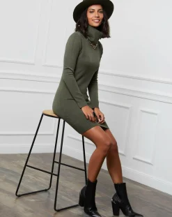 Femme L'Armoire de Suzette Robe Julie kaki