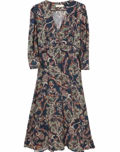 Best See u Soon Robe Kassandra imprimée marine