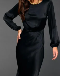 New Lauren Vidal Robe Kimi noire