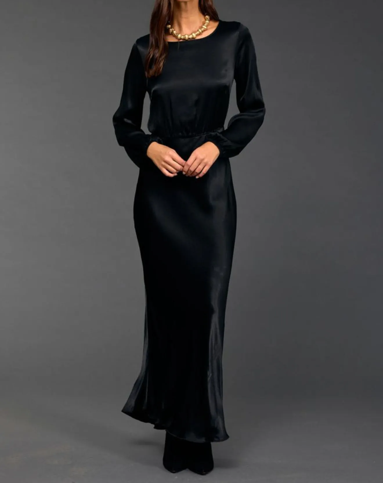 New Lauren Vidal Robe Kimi noire