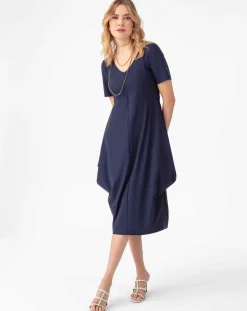 Femme Indies Robe Lena marine