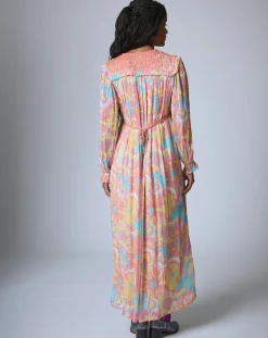 Femme Manoush Robe longue Bollywood print