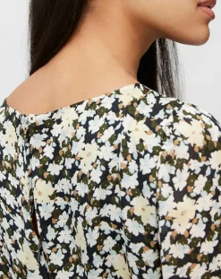 Femme Marc O'Polo Robe longue fleurie multicolore