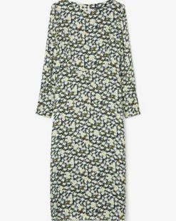 Femme Marc O'Polo Robe longue fleurie multicolore